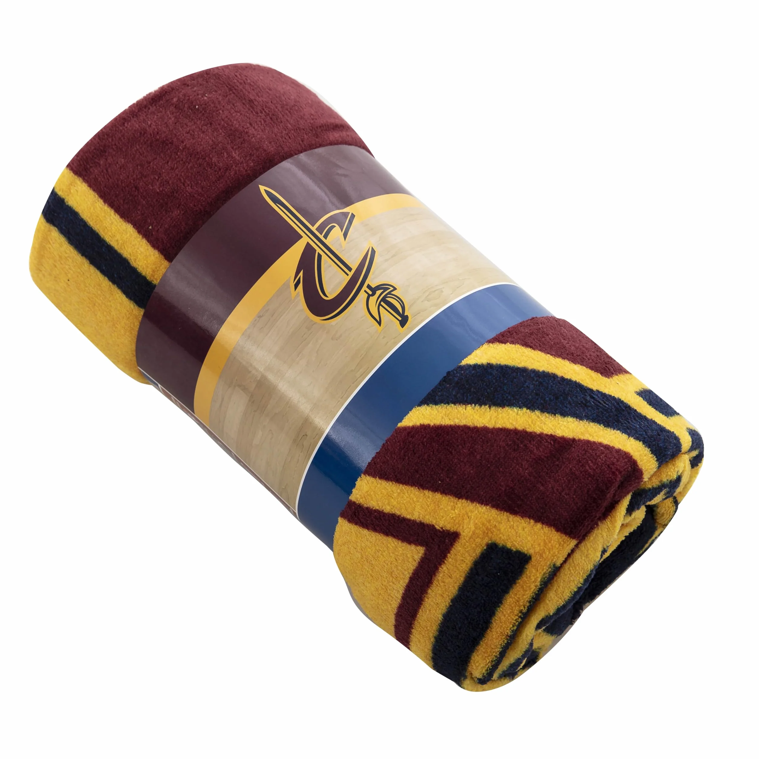 NBA Cleveland Cavaliers Micro Raschel koc narzutowy 117 cm x 152 cm