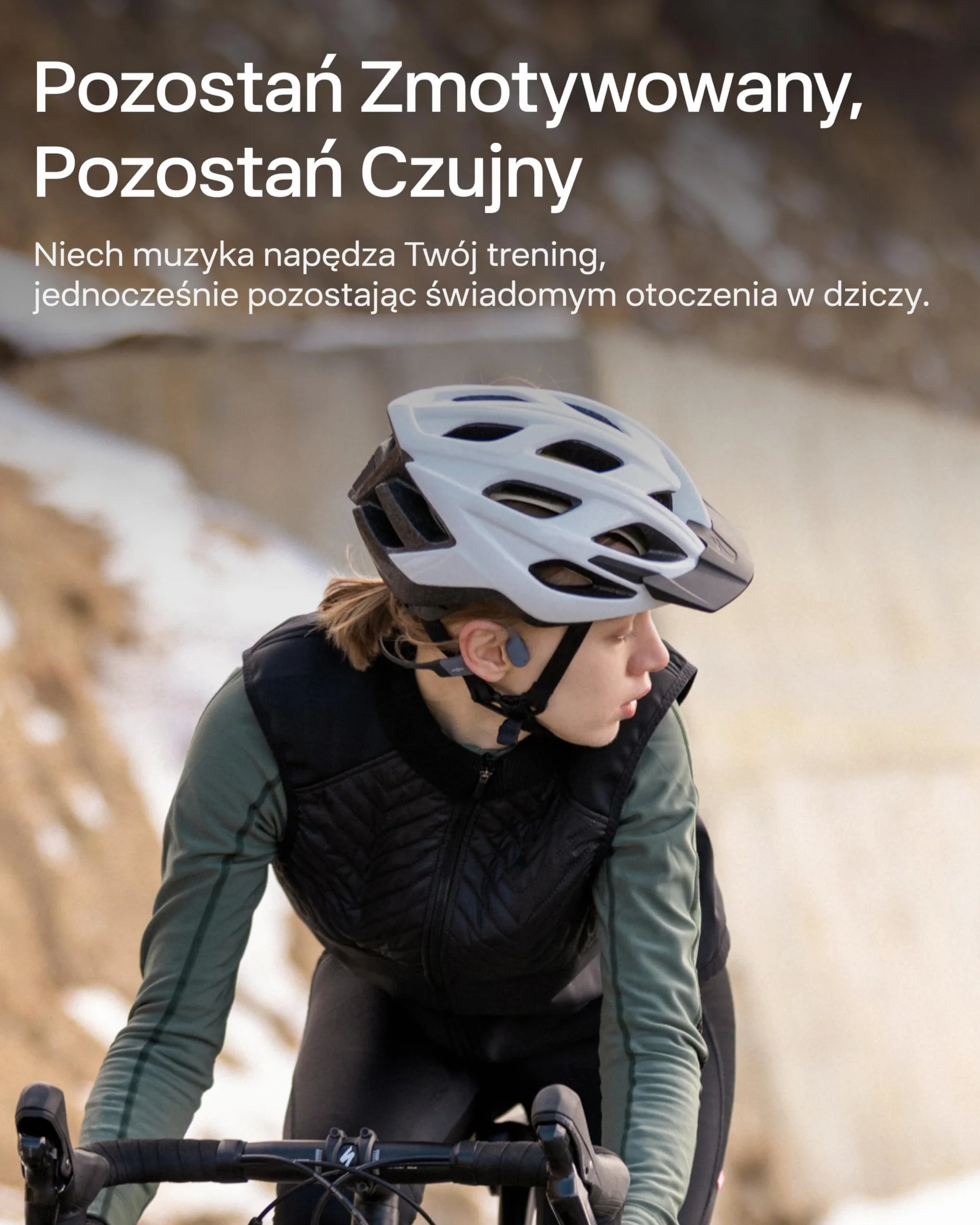 SHOKZ OpenSwim Pro Słuchawki Sportowe z Bone Conduction, Wodoszczelne IP68 Słuchawki Open-Ear z Bluetooth 5.4, Ładowanie bezprzewodowe,32GB Pamięci MP3, 9h Czasu Pracy do Biegania, Pływania - Szare