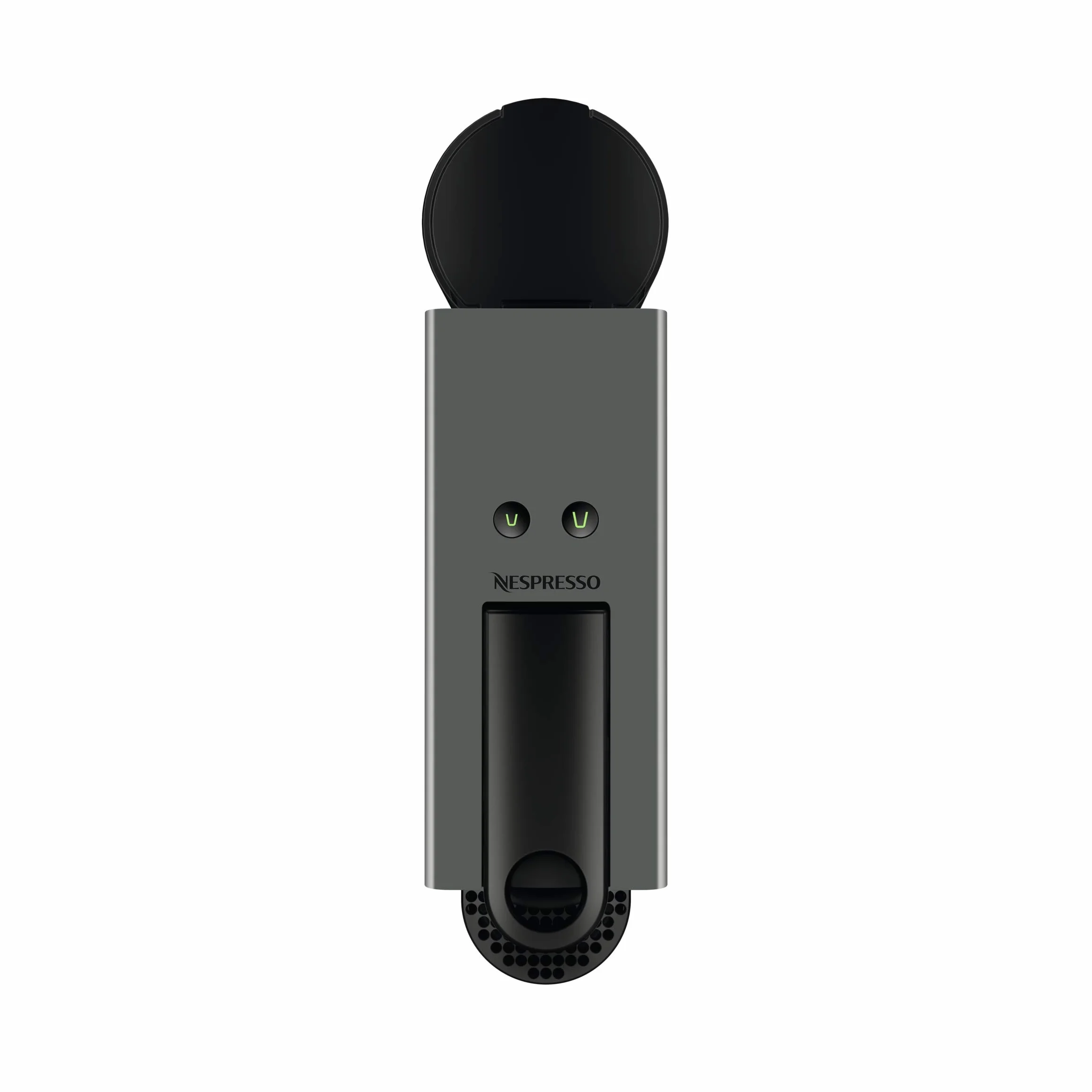 Nespresso Krups XN110BRD Mini ekspres do kawy Essenza | 0.6 L | 19 bar | tryb oszczędzania energii | szary | klasa energetyczna A