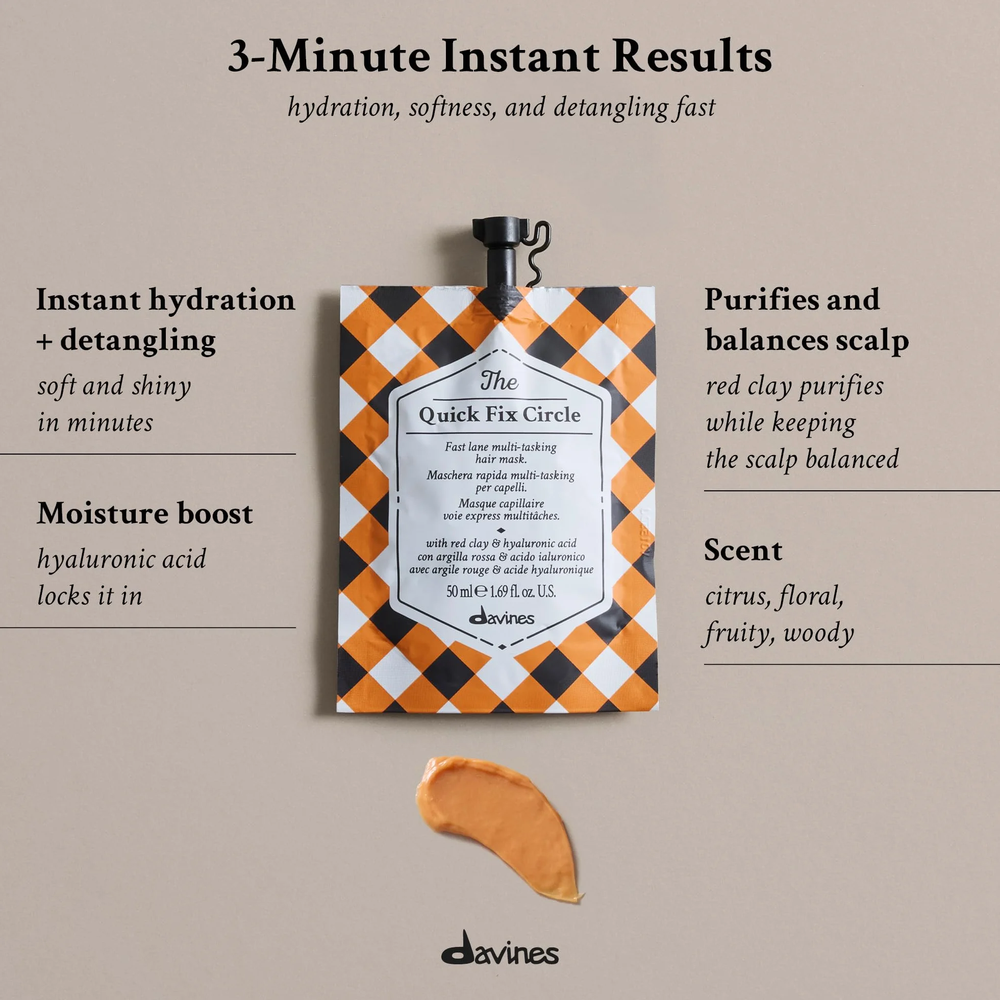 Davines Tcc The Quick Fix Circle 50 Ml.