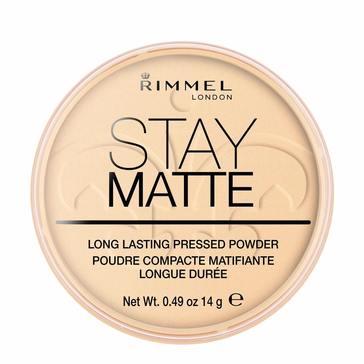 Rimmel Stay Matte Puder Matujący, 001 Transprarent, 14g
