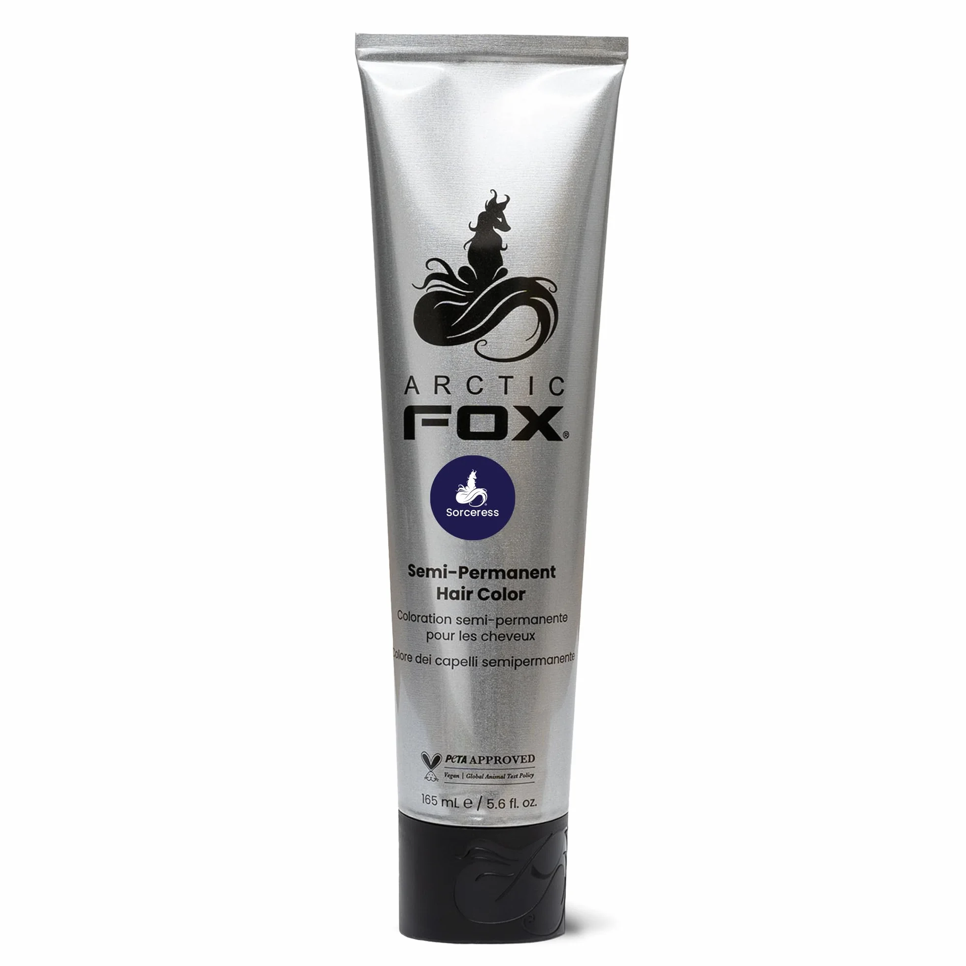 Arctic Fox Farba do włosów, 100% wegańska i nietestowana na zwierzętach, półtrwała, 165 ml