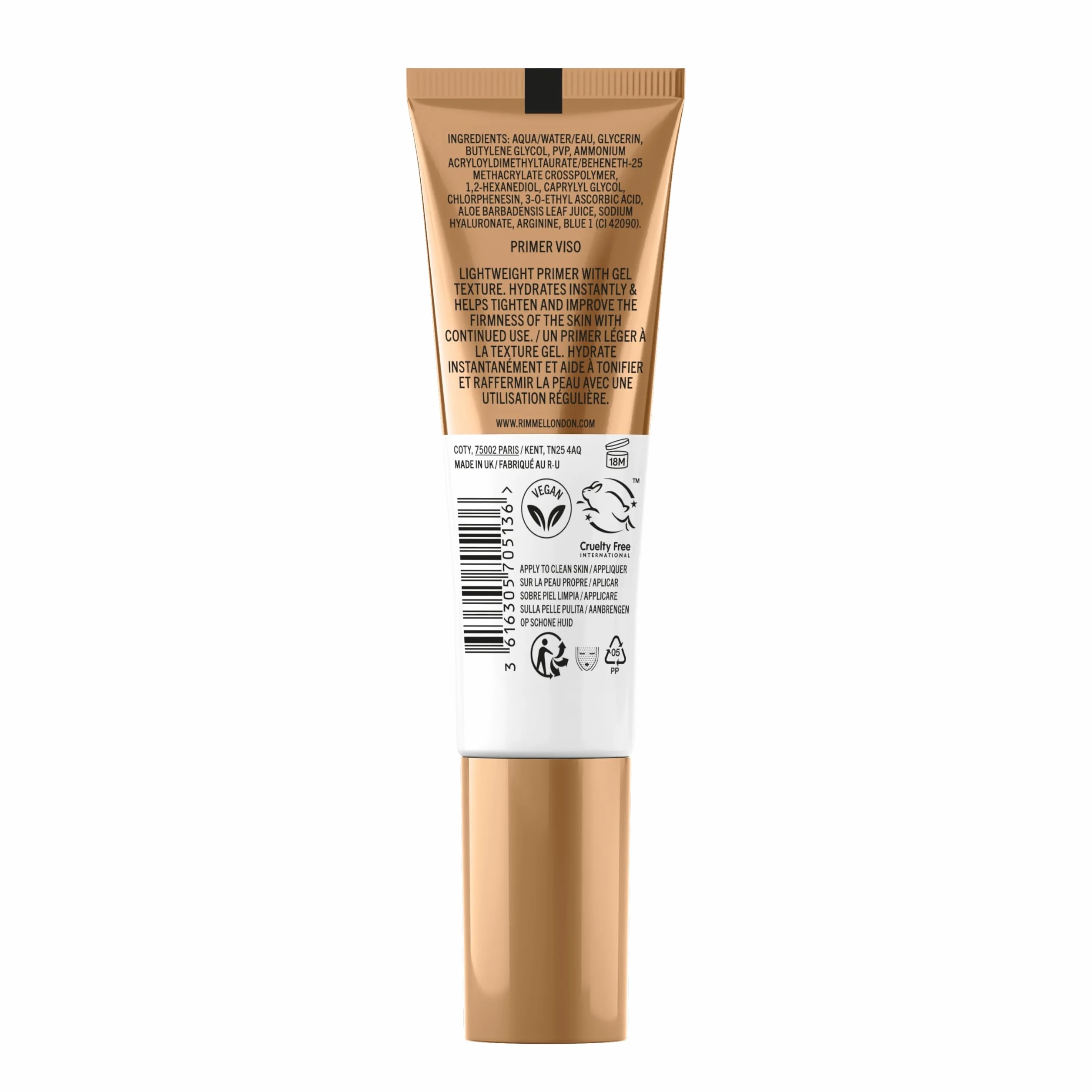 Rimmel Multi-Tasker baza pod makijaż z witaminą C i kwasem hialuronowym, 24 ml
