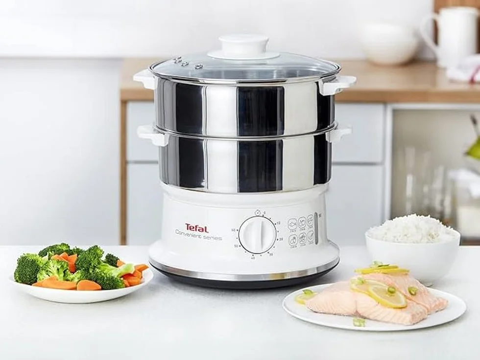 TEFAL VC1451 Parowar 6 L 900 W z timerem i wskaźnikiem wody