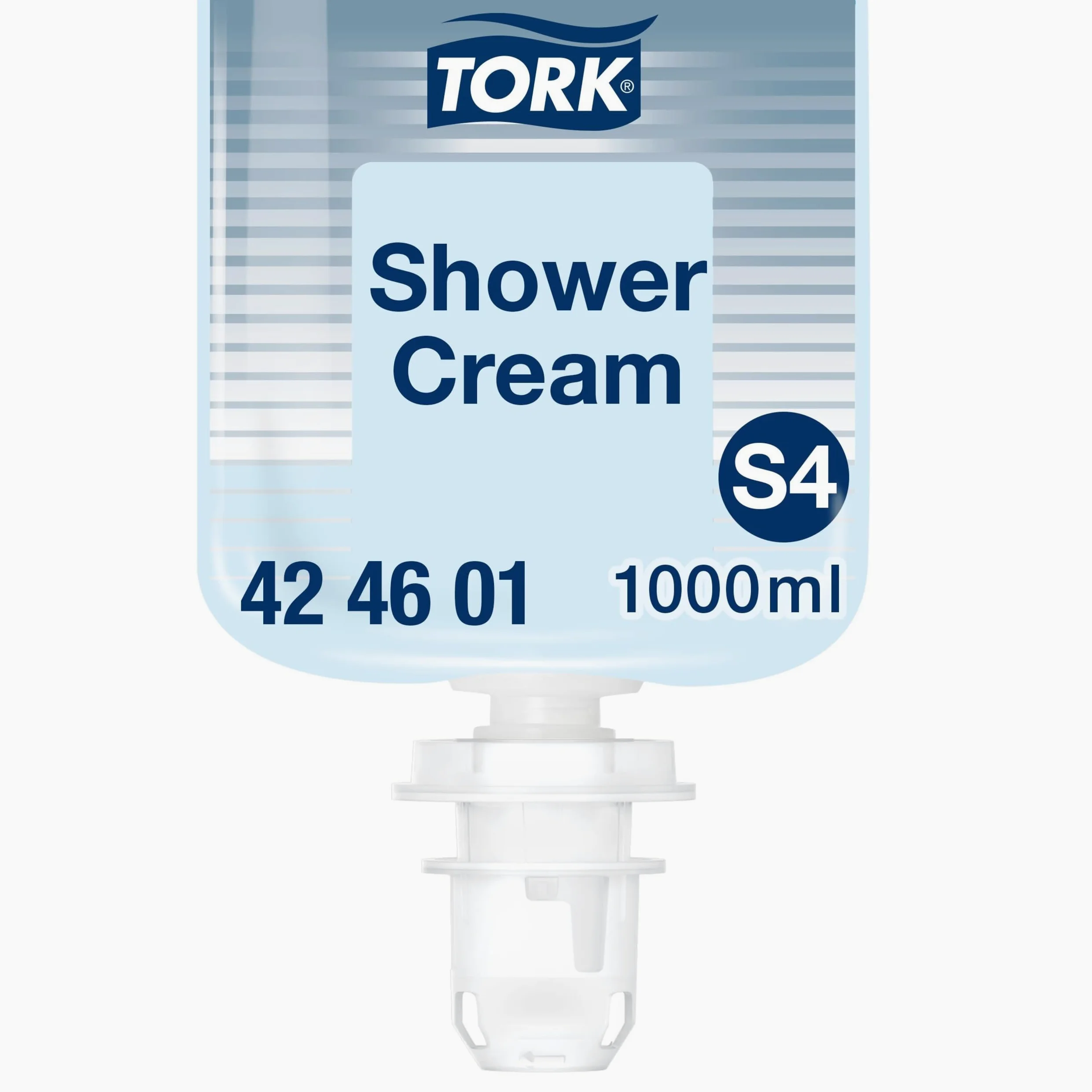 Tork Kremowy Żel pod Prysznic do Mycia Włosów i Ciała S4, Zapach Unisex, 6 x 1000 ml, 424601