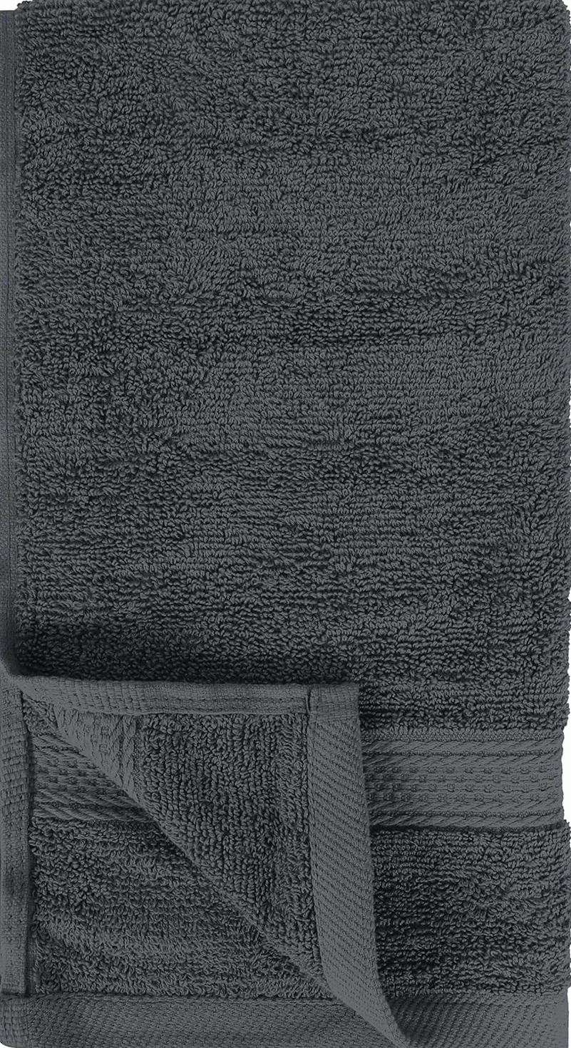 Utopia Towels Ręczniki do rąk 100% czesana bawełna ring spun 40 x 71 cm 6 szt. Szary