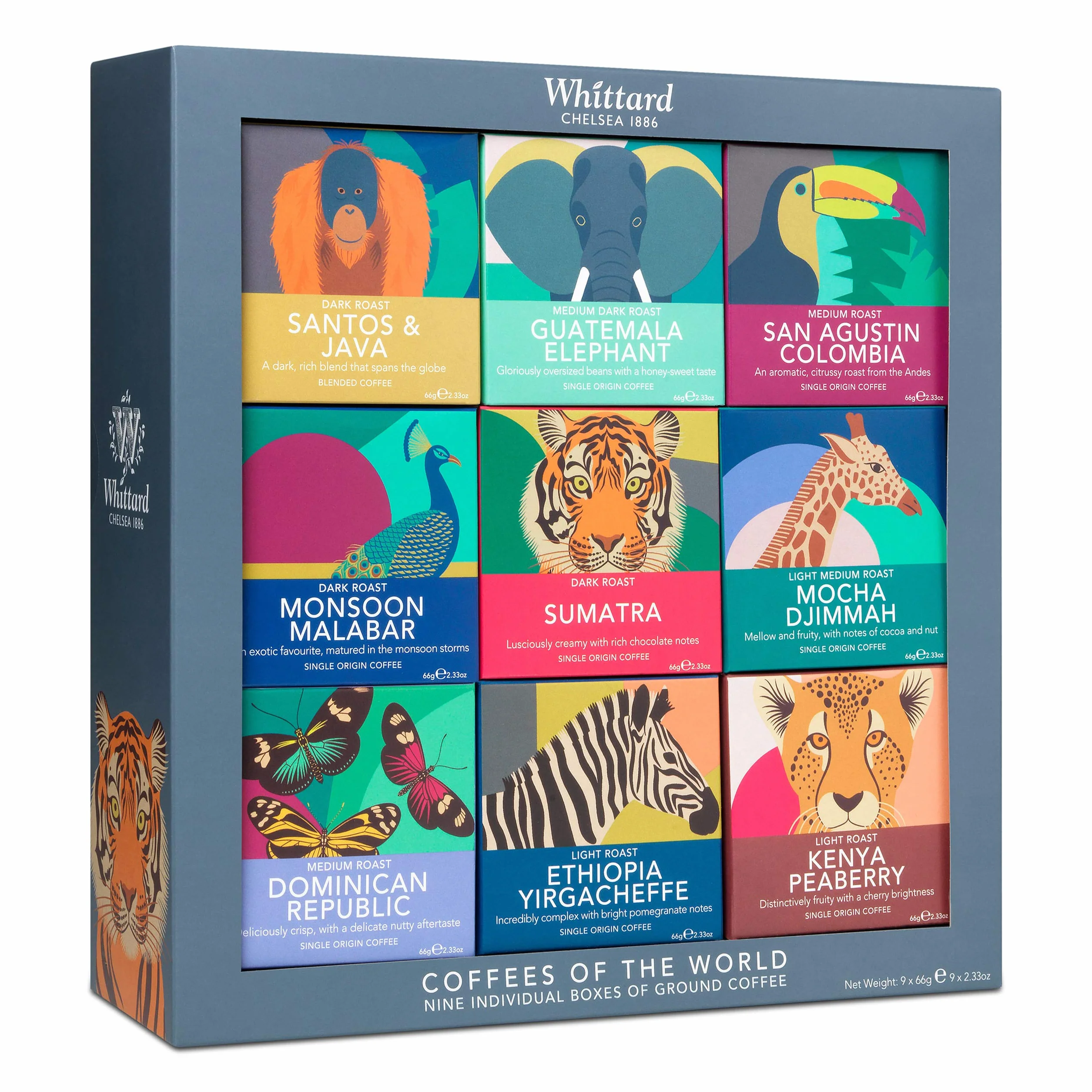 Whittard of Chelsea - Coffret Cadeau Cafés du Monde