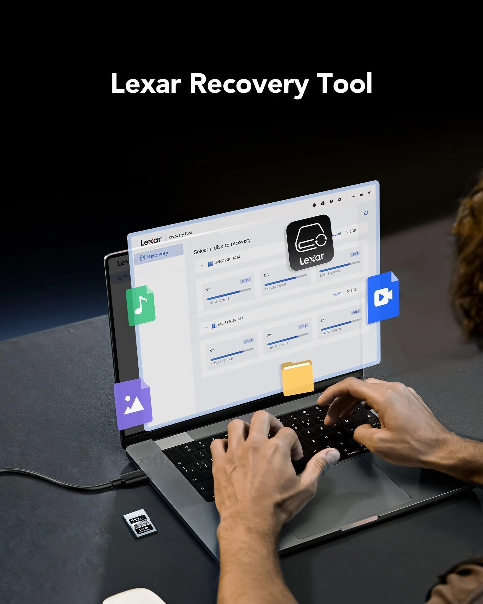Lexar Professional CFexpress 4.0 karta typu A 512 GB, karta CFE do 1750 MB/s odczytu, VPG200, karta wideo 8K, karta pamięci kompatybilna z aparatami Sony Alpha i Sony FX