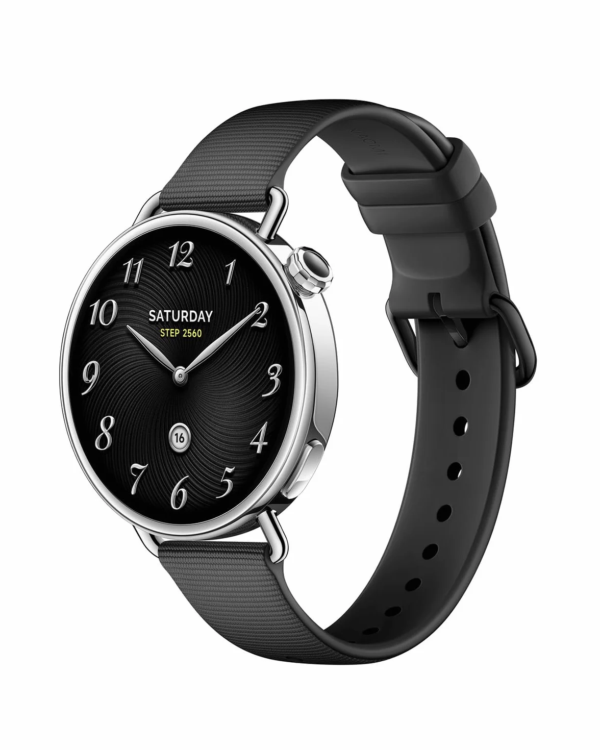 XIAOMI Watch S4 41 mm pasek z gumy fluorescencyjnej (czarny)