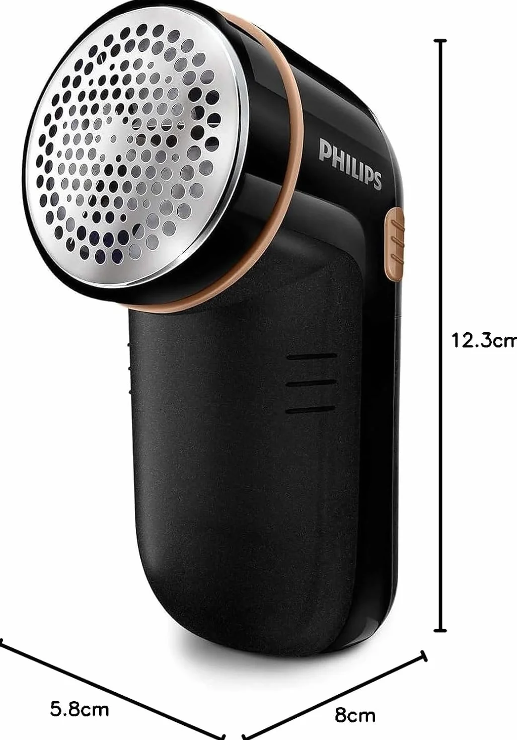 Philips Golarka do tkanin GC026/80 8800 obr./min duże ostrze 3 rozmiary sitka