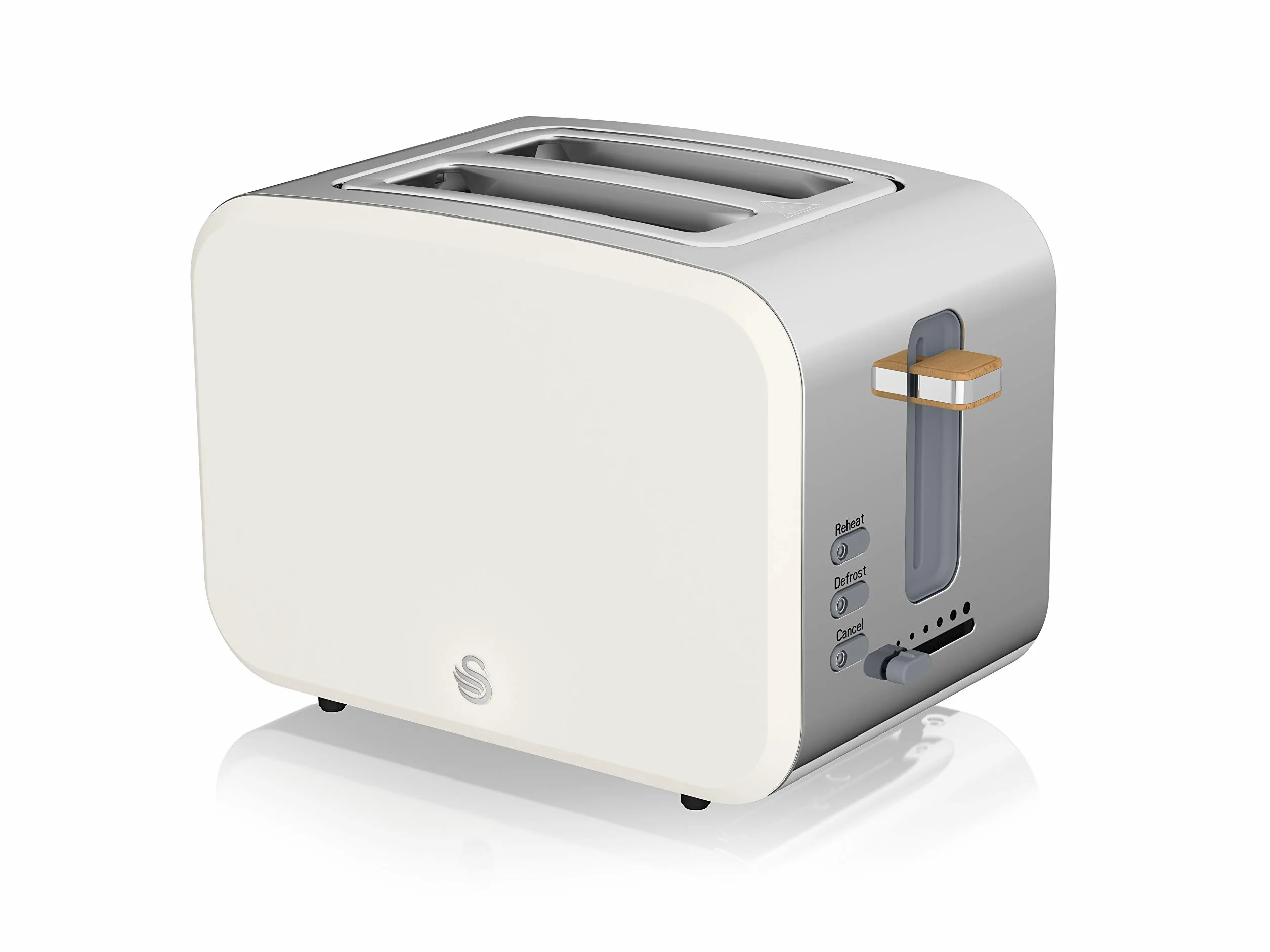 Swan Nordic Set czajnik śniadaniowy bezprzewodowy 1,7 l 2200 W 2 kromki 3 funkcje biały