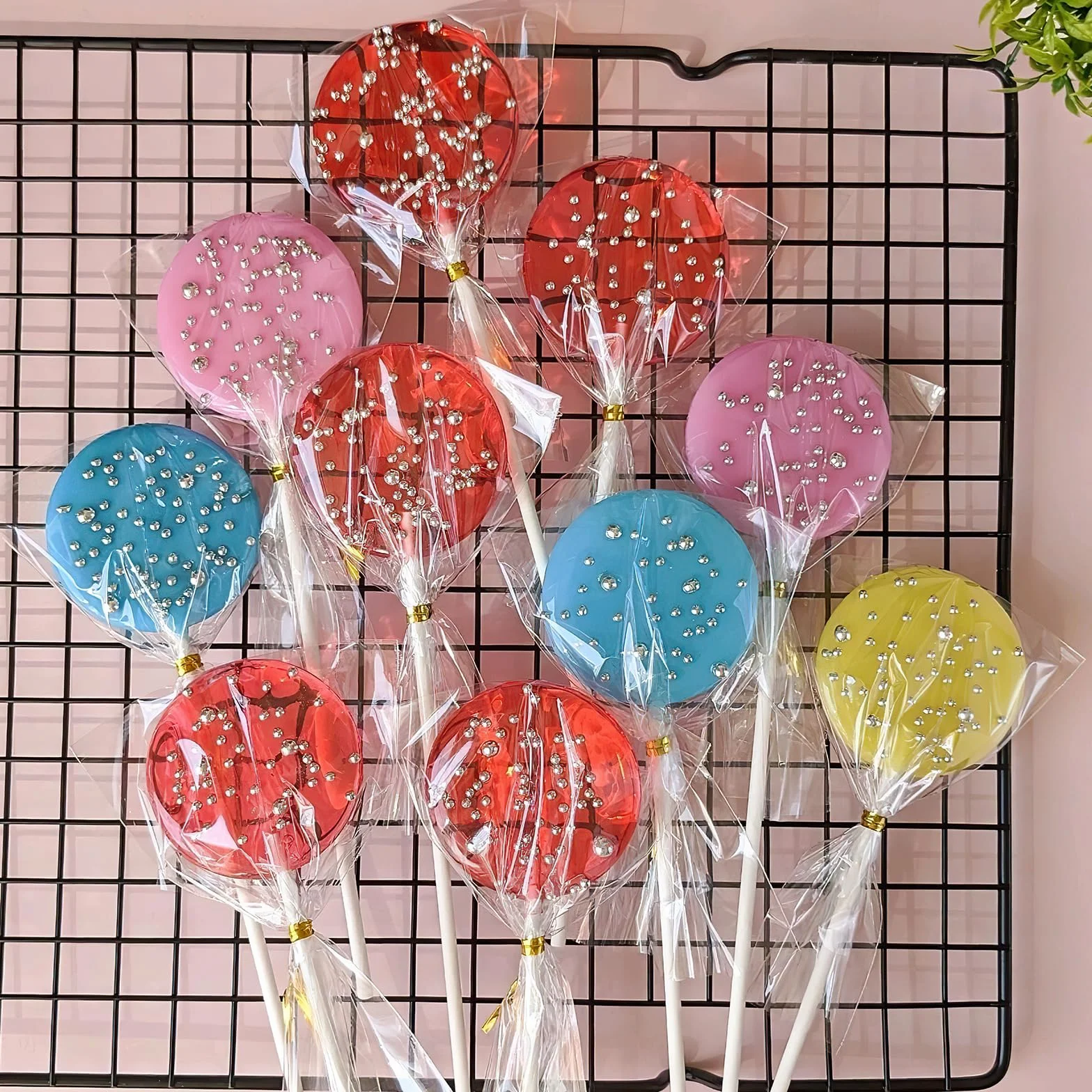 2 sztuki silikonowe foremki do lizaków, foremki do lizaków Cake Pop Sticks, okrągłe foremki do kostek lodu, silikonowe foremki do pieczenia, nieprzywierające, łatwe do wyjmowania, do ciast, słodyczy