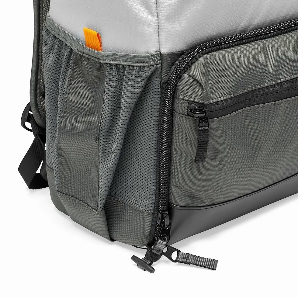 Lowepro Plecak fotograficzny LP37238-PWW Truckee BP 250 LX Outdoor, do tabletu 15”, dla kompaktowych aparatów Sony, Canon, Nikon, z 1-2 obiektywami, gimbalem, dronem, DJI, Osmo, Mavic, jasnoszary