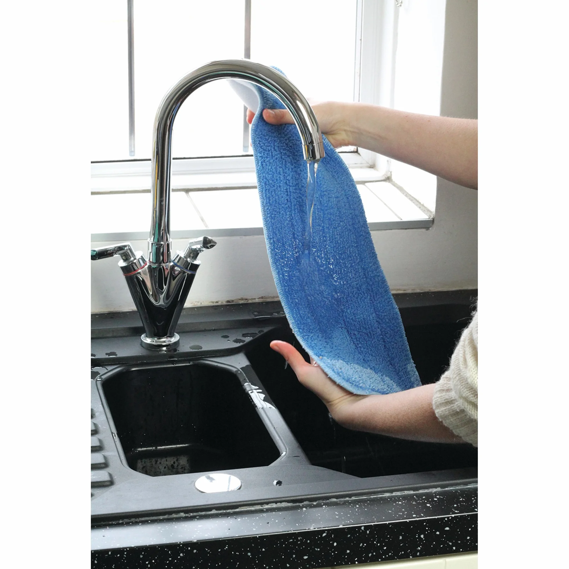 E-Cloth Deep Clean Mop, mikrofibra, niebieski, 1 sztuka