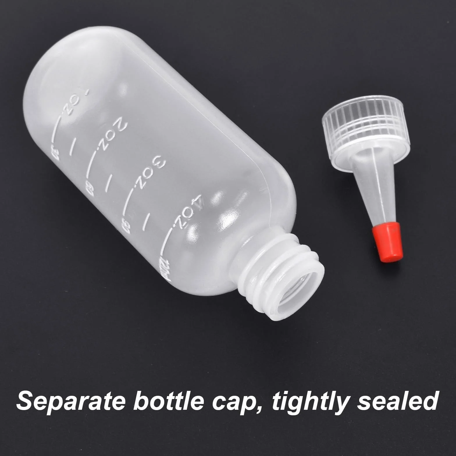 2 sztuki butelek z dyszą, butelka z aplikatorem oleju, 120 ml, plastikowa butelka z rozpylaczem, pojemnik na płyn do wyciskania włosów, butelka z farbą Coll, sztuka