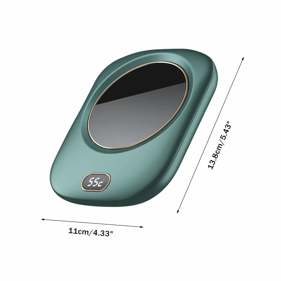 Podgrzewacz do kawy, Smart Cup Warmer 3 ustawienia temperatury Podgrzewana podstawka pod napoje USB z cyfrowym wyświetlaczem do podgrzewania kawy i herbaty napojów mlecznych