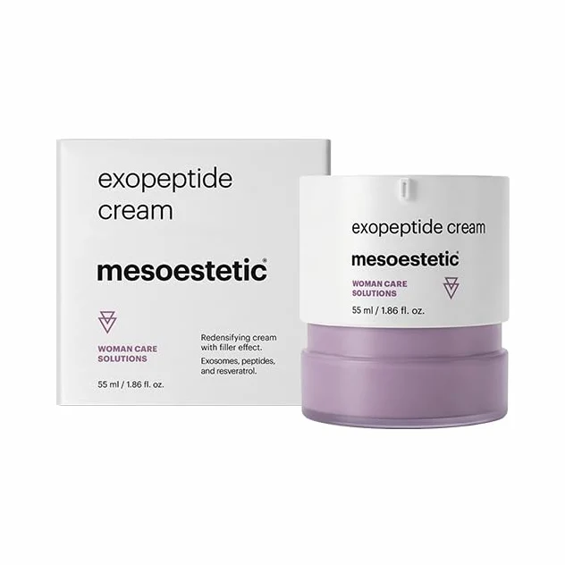 Mesoestetic Exopeptide Cream, redensyfikujący krem do twarzy z egzosomami i postbiotykami, 55 ml
