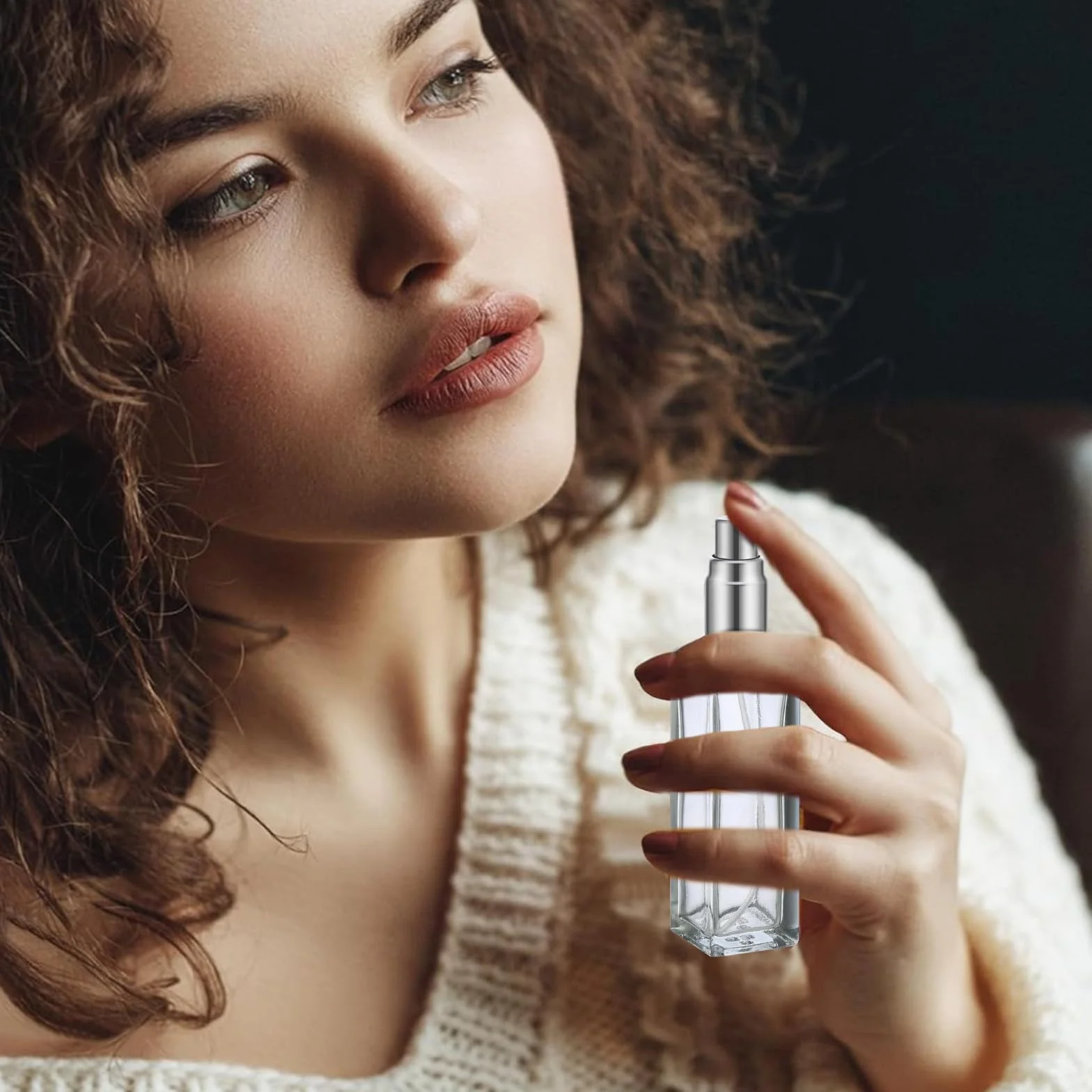 Szklane rozpylacze do perfum 20 ml zestaw 4 sztuki