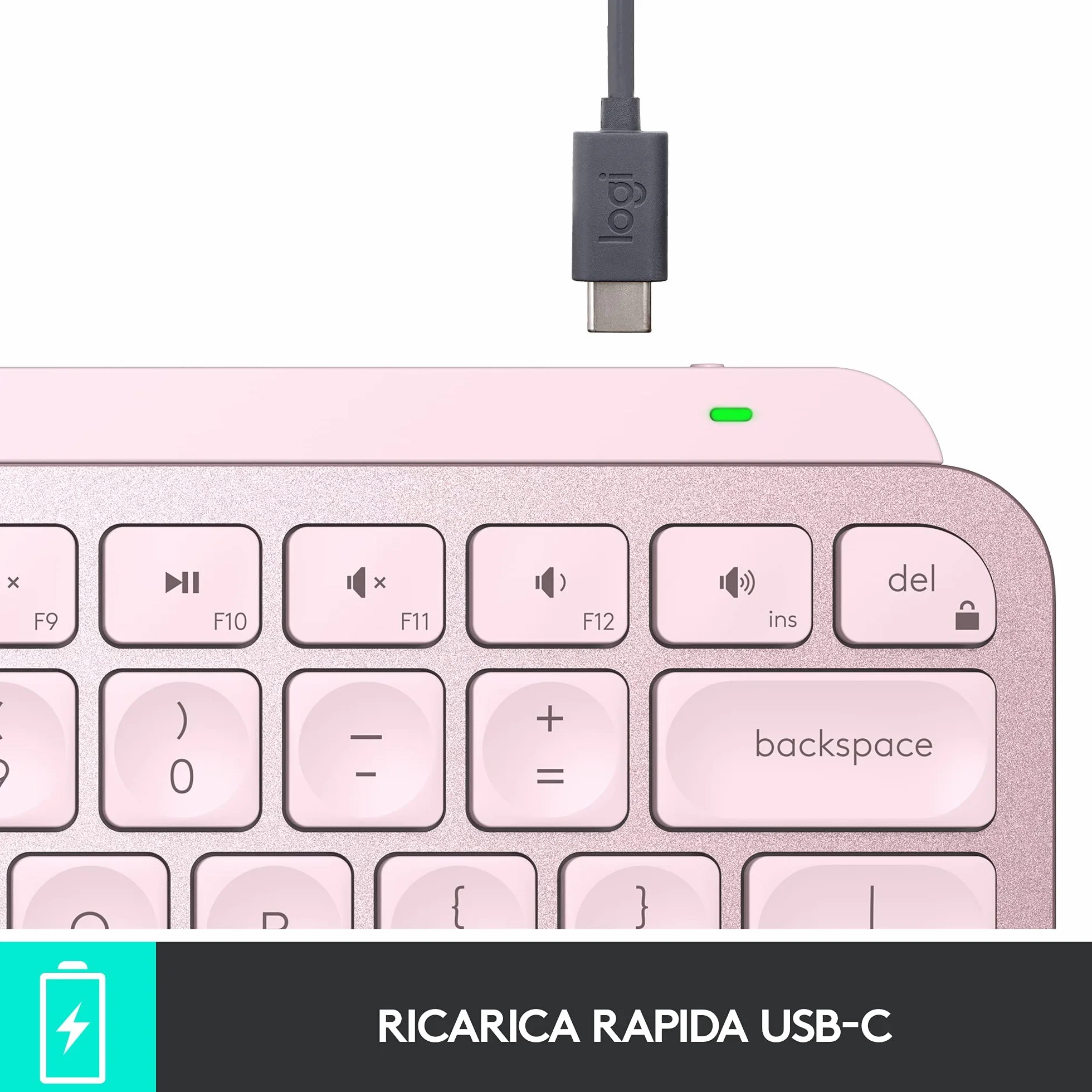 Logitech MX Keys Mini Bezprzewodowa klawiatura - ITA QWERTY