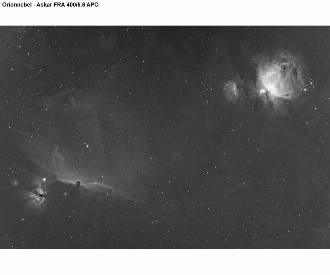 Askar FRA400 Teleskop astrograf refraktor, 400 mm, F5.6, Quintuplet Design Astrograf do astrofotografii głębokiego nieba i astronomii wizualnej