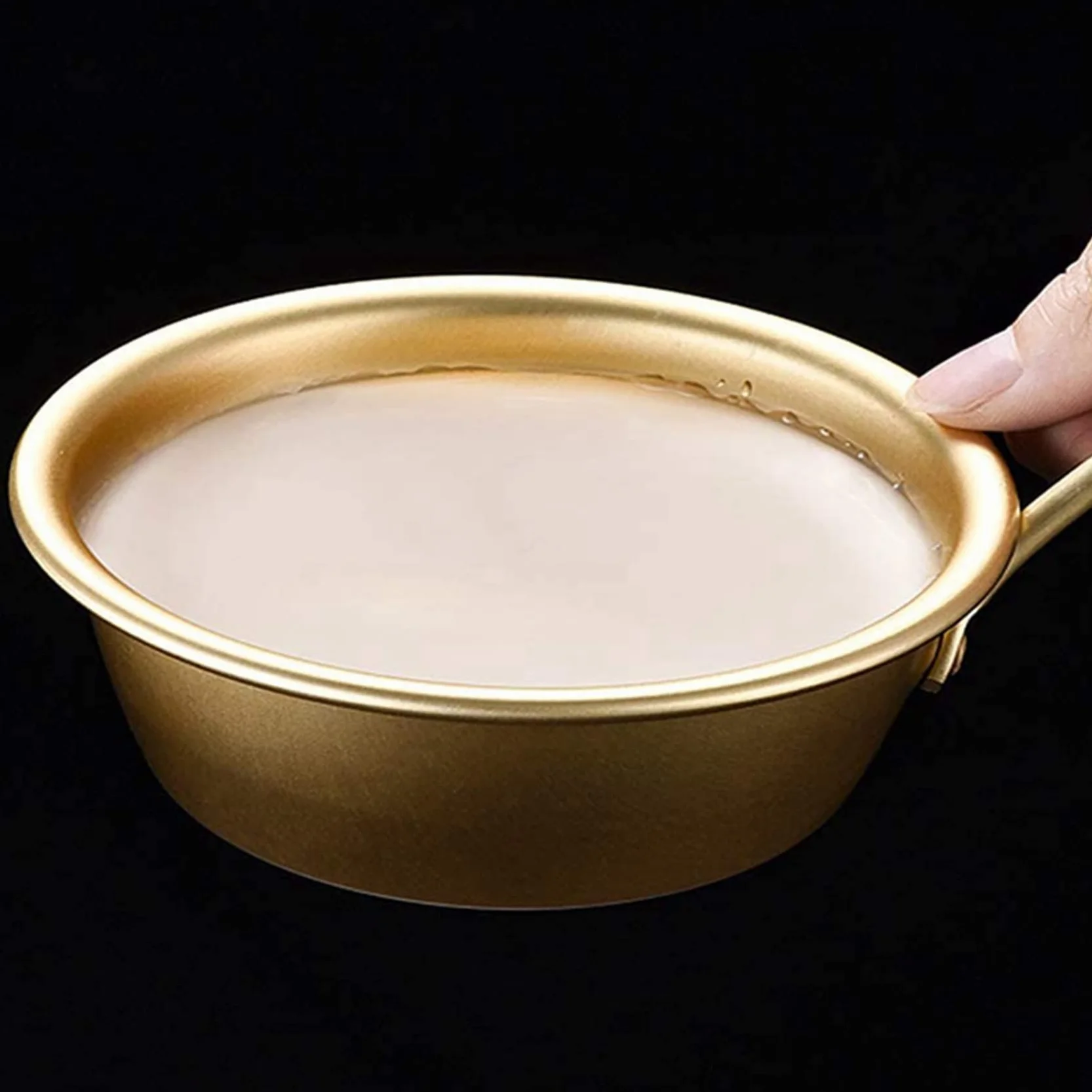 Makgeolli aluminiowe miski koreańskie do surowego ryżowego