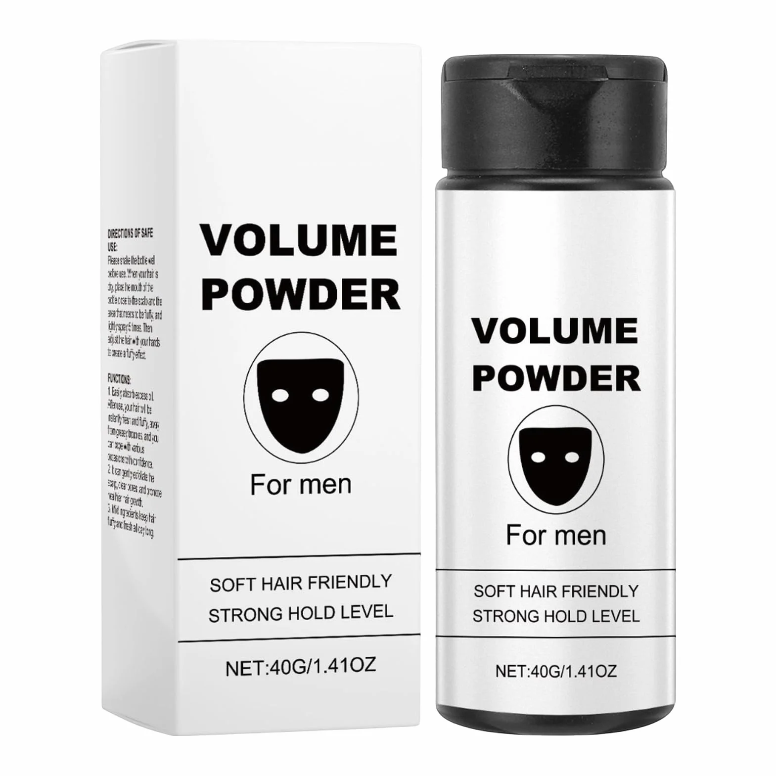 Hair Texture Powder, Men’s Styling Dust, Natural Finish Grooming Product, Portable Volume Enhancer, Travel-Friendly Hair Care Solution for Appointments Business Meetings and On-the-Go Use, 40g