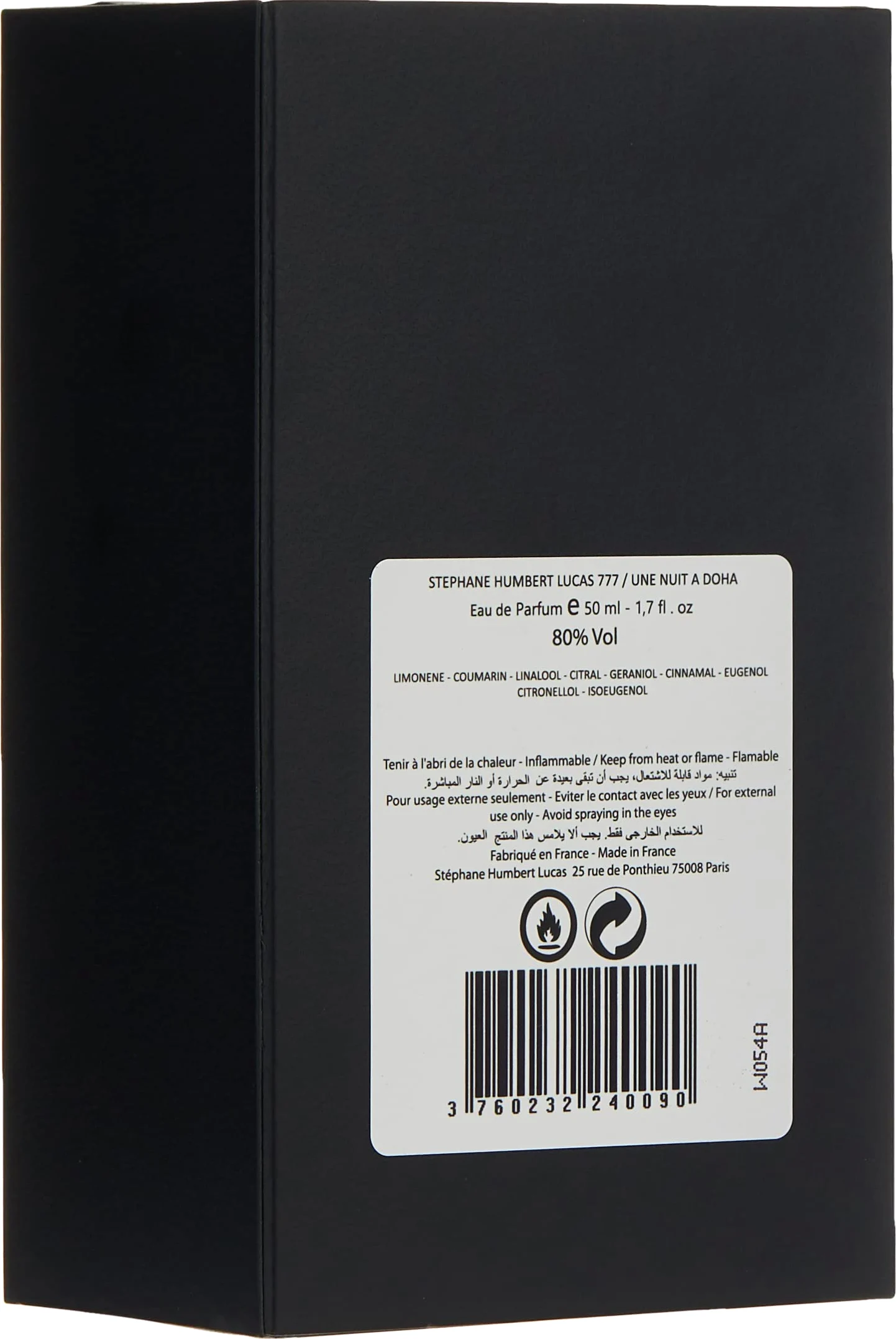 777 / Noc w Doha, woda perfumowana, 50ml, 1,7 Fl. Oz