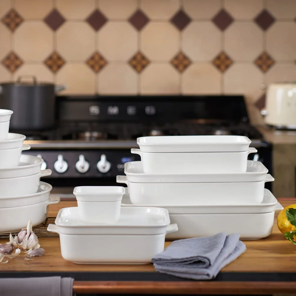 Villeroy & Boch Clever Cooking Prostokątna forma do pieczenia 30 x 20 cm porcelana premium biała