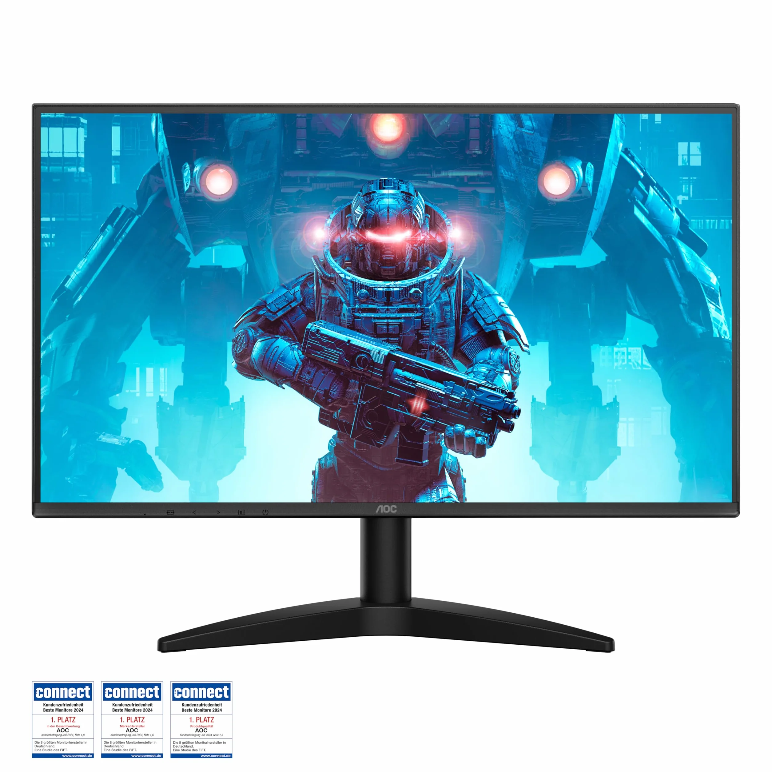 AOC 27B36X 27-calowy monitor do gier FHD, 144 Hz, IPS, 0,5 ms MPRT, synchronizacja adaptacyjna, HDR10, (1920 x 1080, HDMI 1x 1,4, DP 1x 1,4), czarny