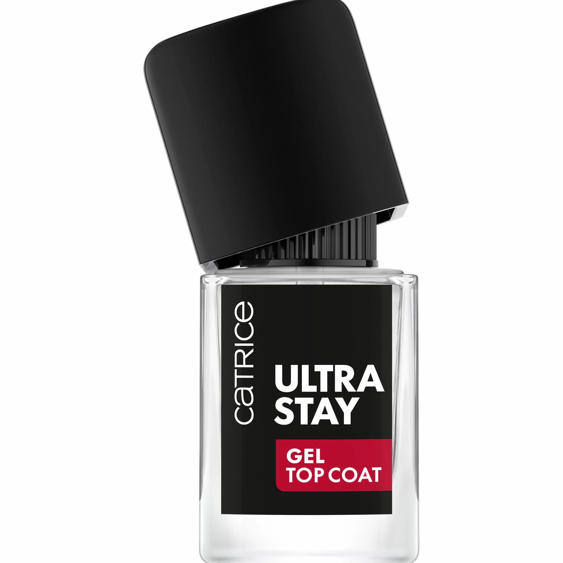 Catrice Żelowy top do paznokci Ultra Stay Gel, długotrwały, szybkoschnący, pęcznienie skóry, przeświecający (10.5ml)