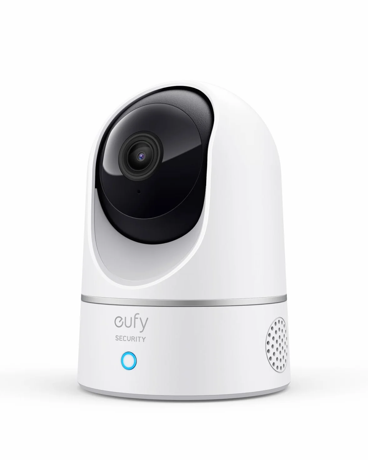 Solo IndoorCam E220 (P24) eufy Security, kamera 2K obrót i pochylenie, kamera bezpieczeństwa domowego, wewnętrzna kamera Wi-Fi na wtyczkę, AI człowieka i zwierzęcia, asystentem głosowym