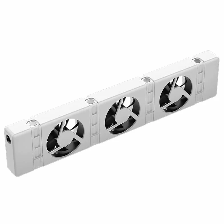 Wentylator chłodzący naścienny grzejnik elektryczny Wentylator chłodnicy Wentylator mono Zestaw nadaje się do grzejników i konwektorów o długości od 50 cm do 70 cm wentylator chłodzący