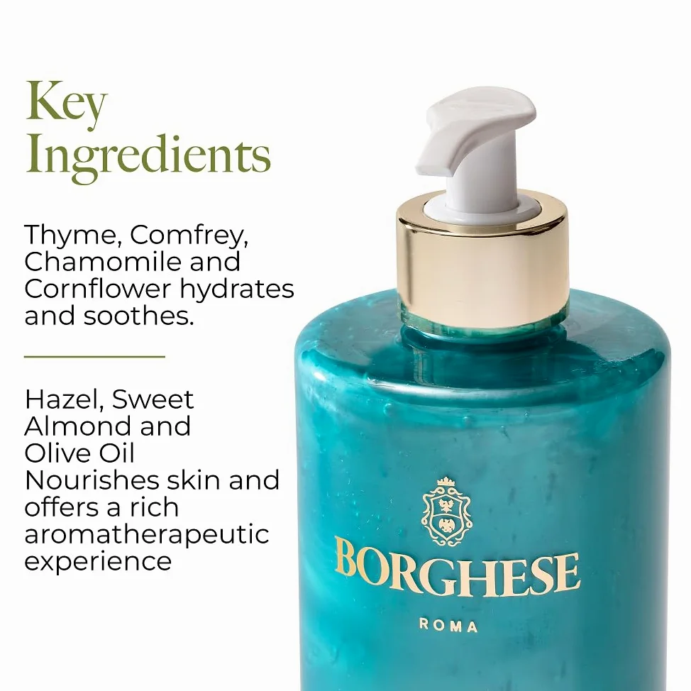 Borghese Bagno di Vita piankowy żel pod prysznic - środek do mycia ciała - 15 FL Oz