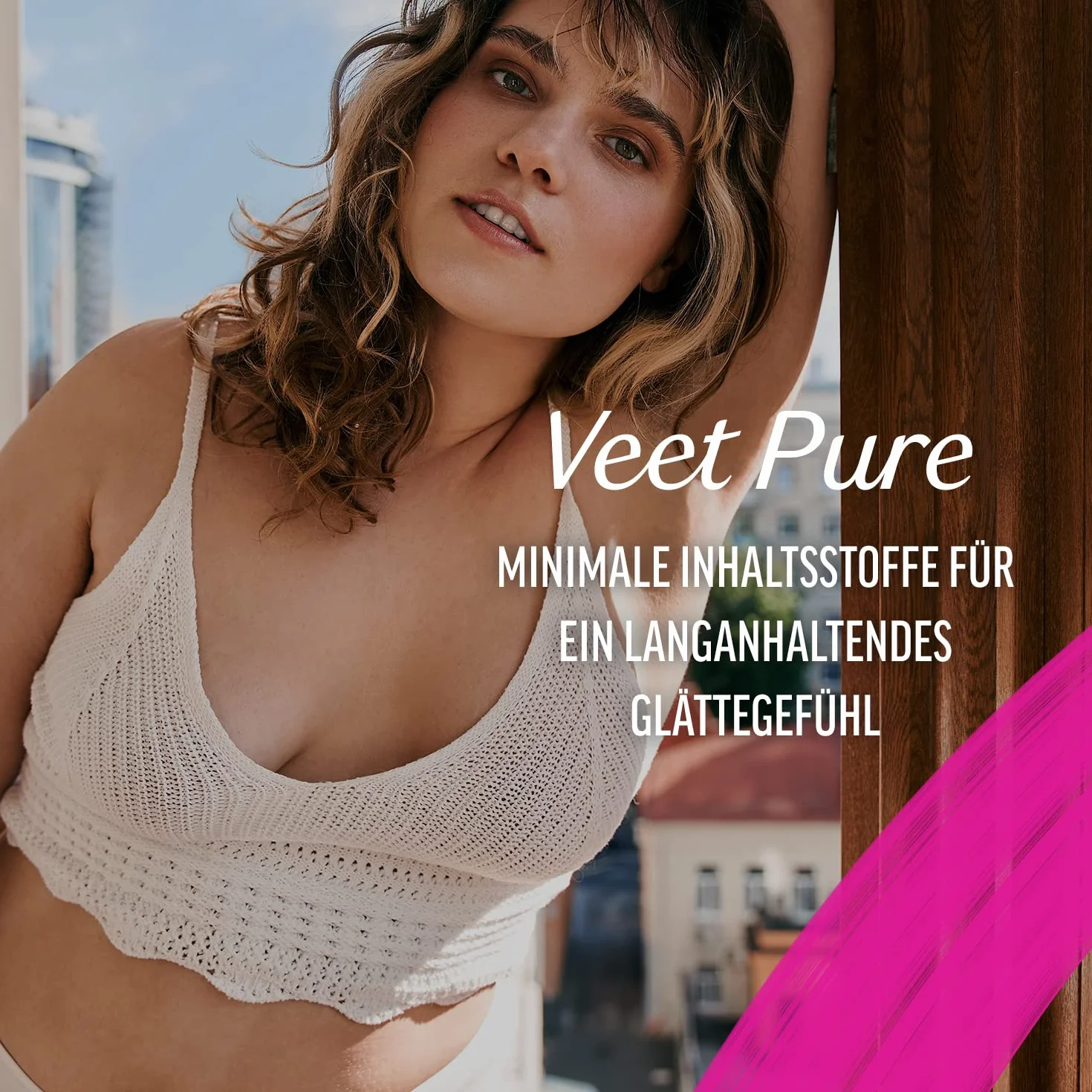 Veet Pure paski z zimnego wosku – odpowiednie do skóry wrażliwej – do twarzy – gładka skóra do 28 dni – 10 podwójnych pasków = 20 pojedynczych pasków