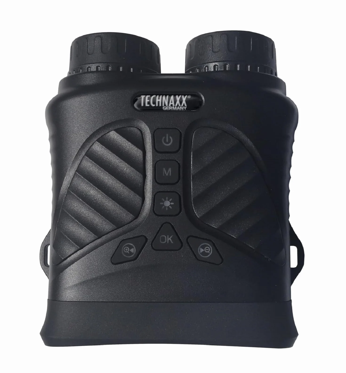 Technaxx noktowizor TX-257 – rozdzielczość wideo Full HD 1080p, rozdzielczość zdjęć 40 MP, powiększenie optyczne 4x, zoom cyfrowy 8x i IR LED – lornetka noktowizyjna na polowanie, wędrówki