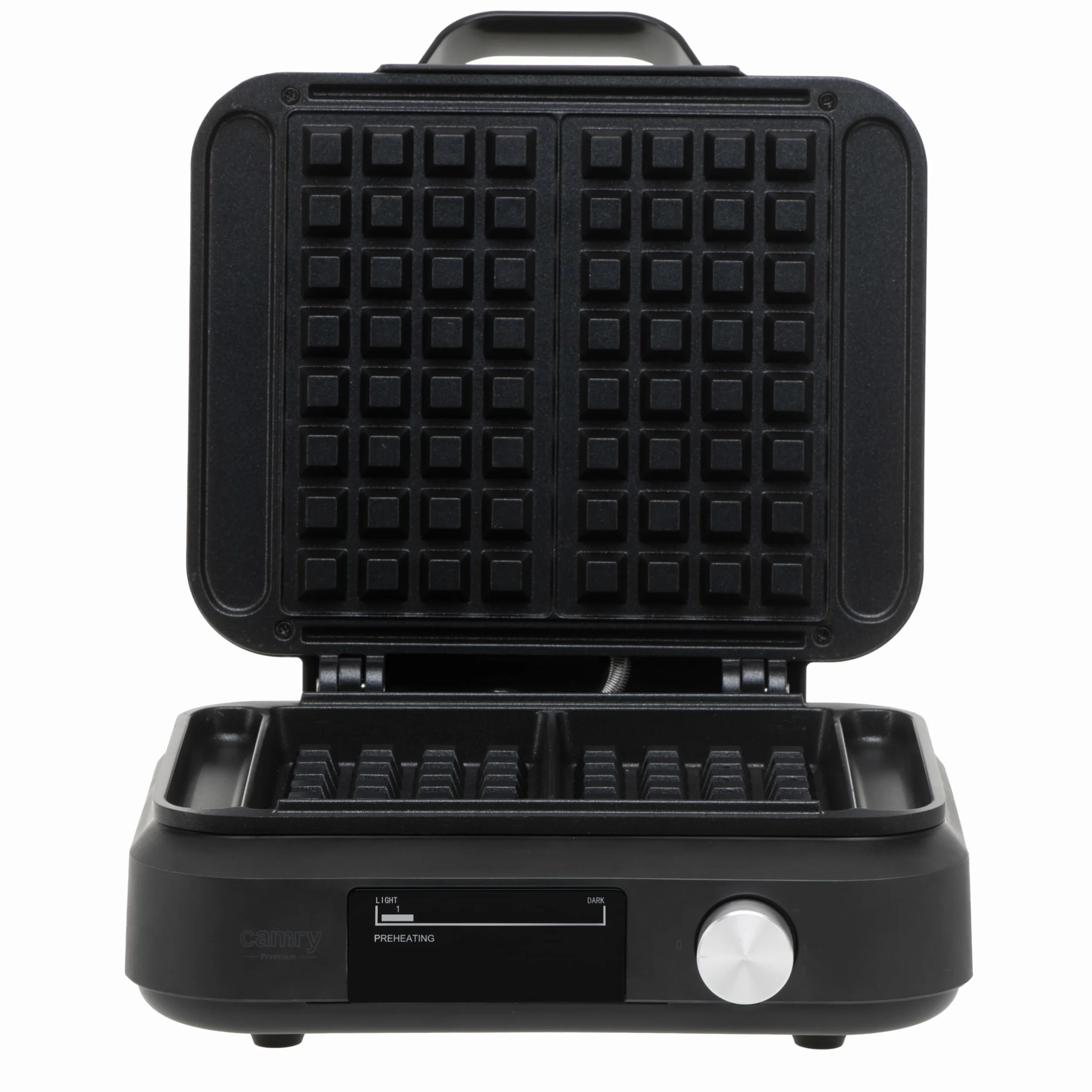 CAMRY Gofrownica 2200W Wyświetlacz LED Smart Timer 2 Duże Gofry