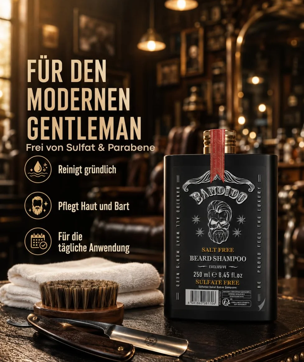 Bandido Exclusive Szampon, Przezroczysty, 250ml