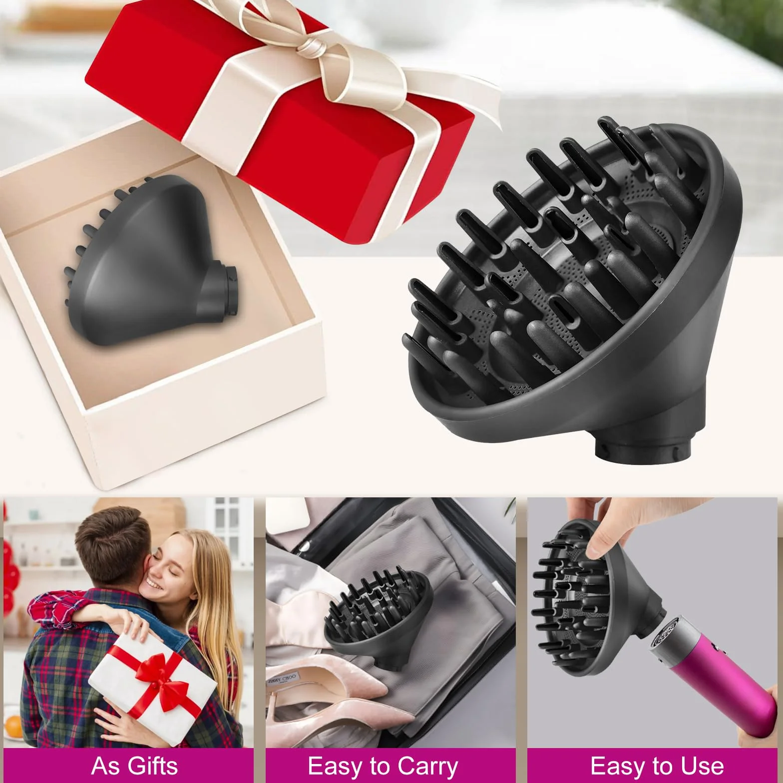 Dyfuzor do urządzenia Dyson Airwrap HS05 HS03 HS01, nakładka do suszarki do włosów, wymienna końcówka do Airwrap Styler
