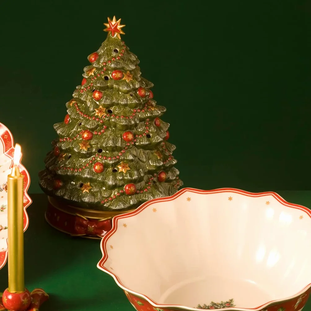 Villeroy & Boch Toy'S Delight Choinka z Pozytywką 33 cm Wielokolorowy