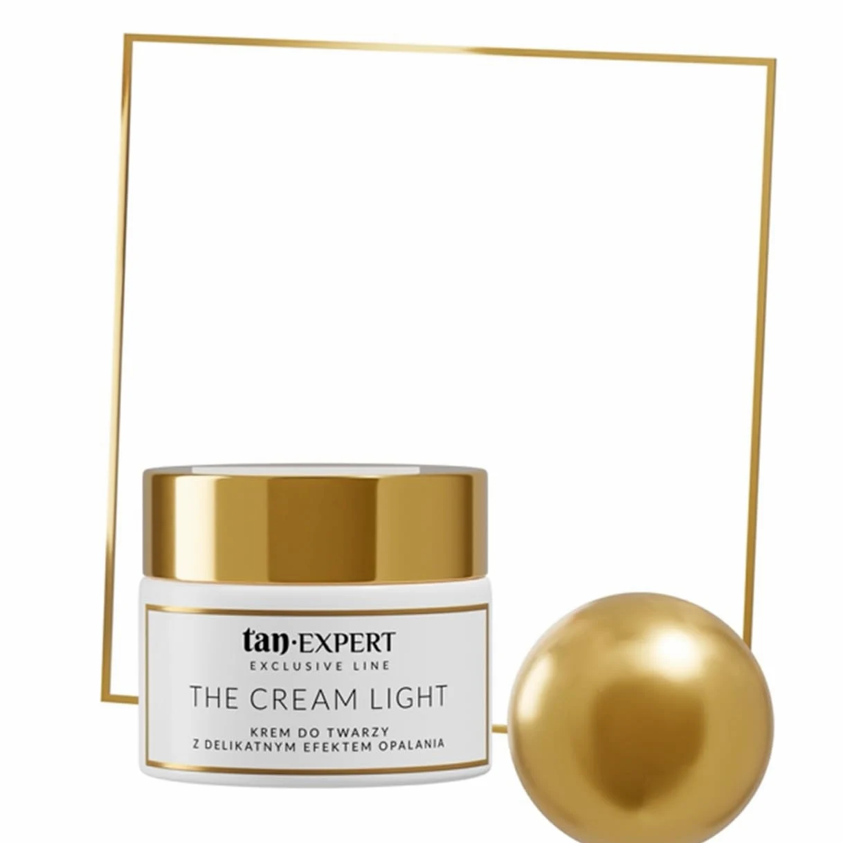 The Cream Light krem do twarzy 50 g z efektem samoopalenizny krem do twarzy do naturalnej opalenizny