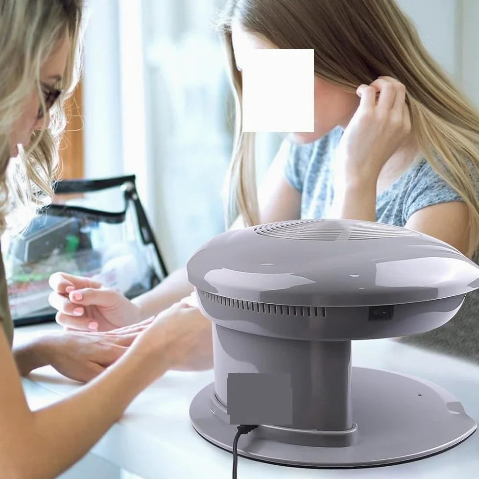 Lampa UV do paznokci, Suszarka do paznokci 400 W, automatyczny czujnik, wentylator suszenia, narzędzie manicure, salonu domowego(Grey)
