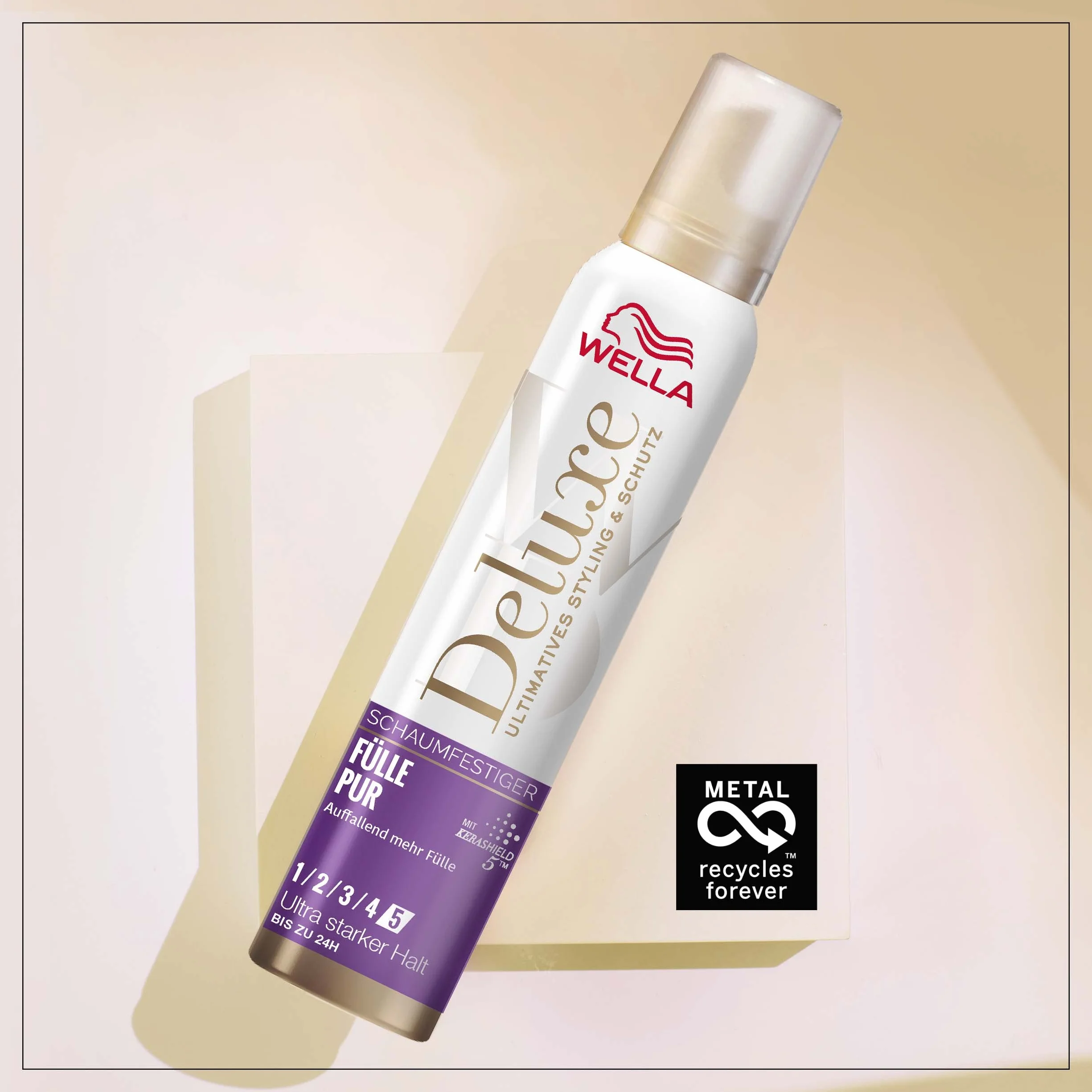 WELLA Deluxe czysta pianka wzmacniająca, 200 ml
