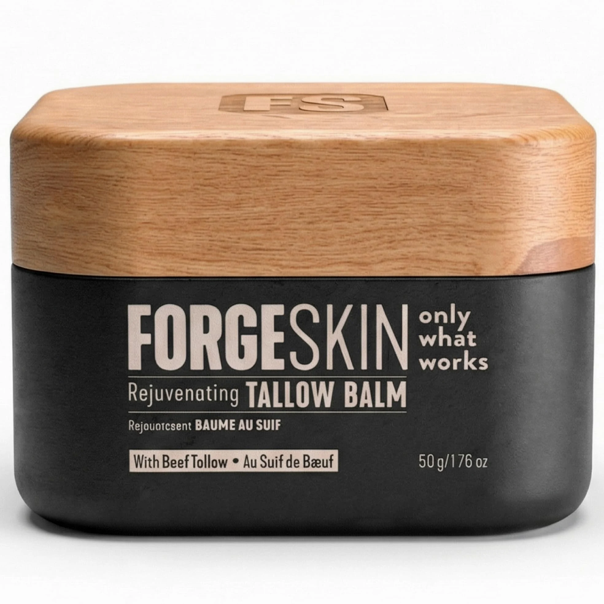 Forge Sebum Przeciwzmarszczkowy balsam dla mężczyzn - 50 ml | Przeciwzmarszczkowy krem do twarzy - Krem do twarzy przeciw zmarszczkom, cieniu i drobnym zmarszczkom, nawilżający na dzień i na noc dla
