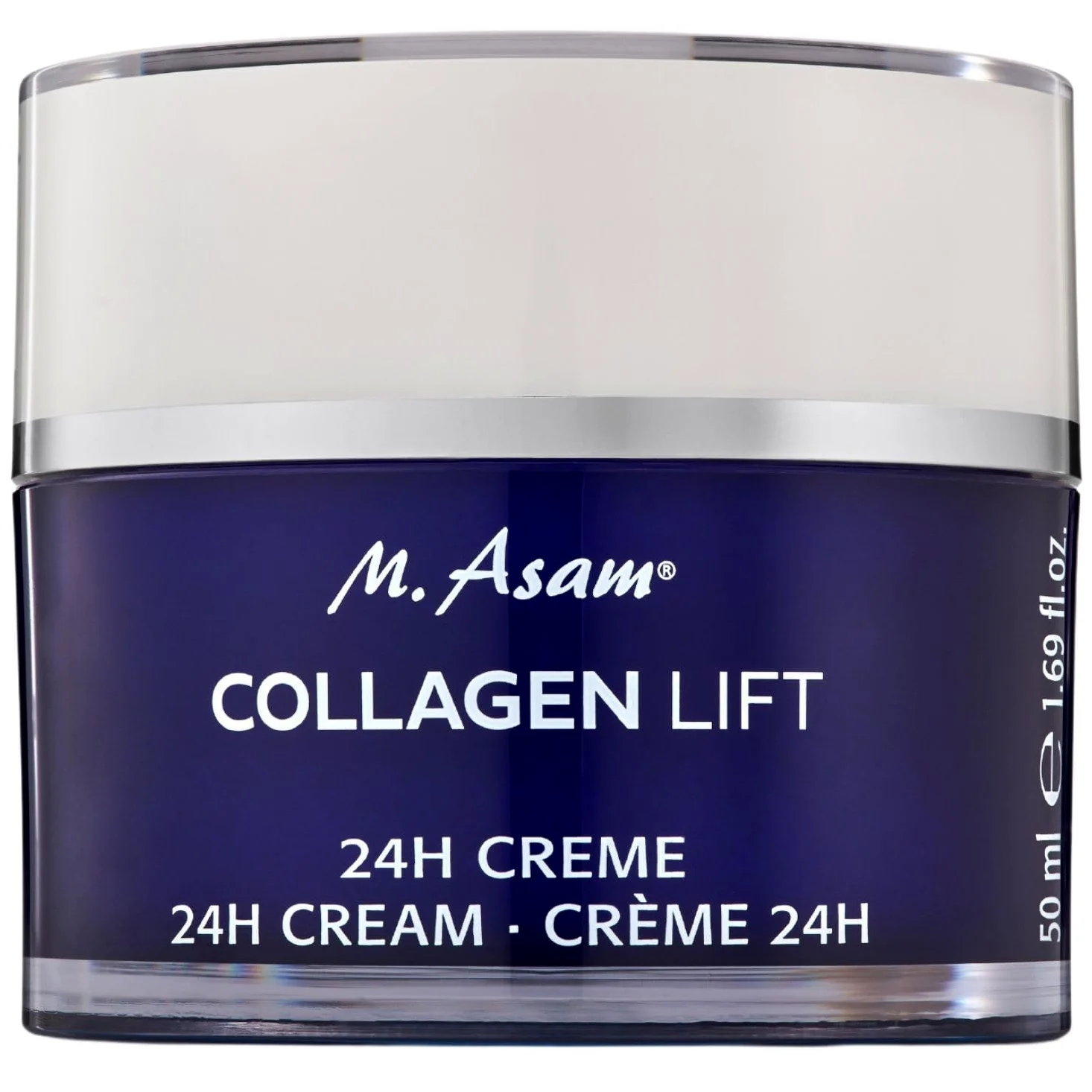 M. Asam Collagen Lift 24h krem do twarzy (50 ml) | Krem nawilżający z roślinnym wzmacniaczem kolagenu i masłem shea