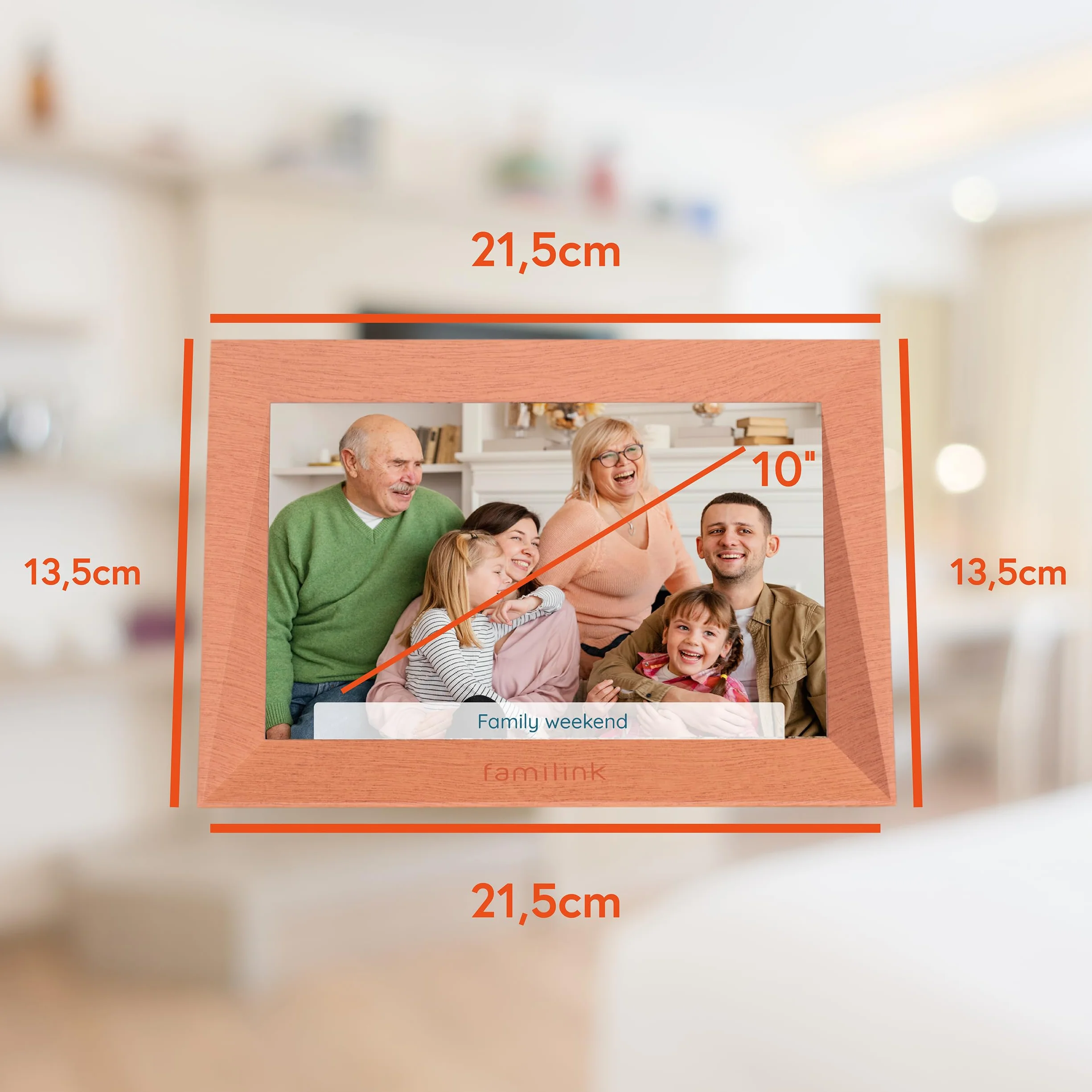 cyfrowa ramka na zdjęcia 4G z SIM w zestawie 10"