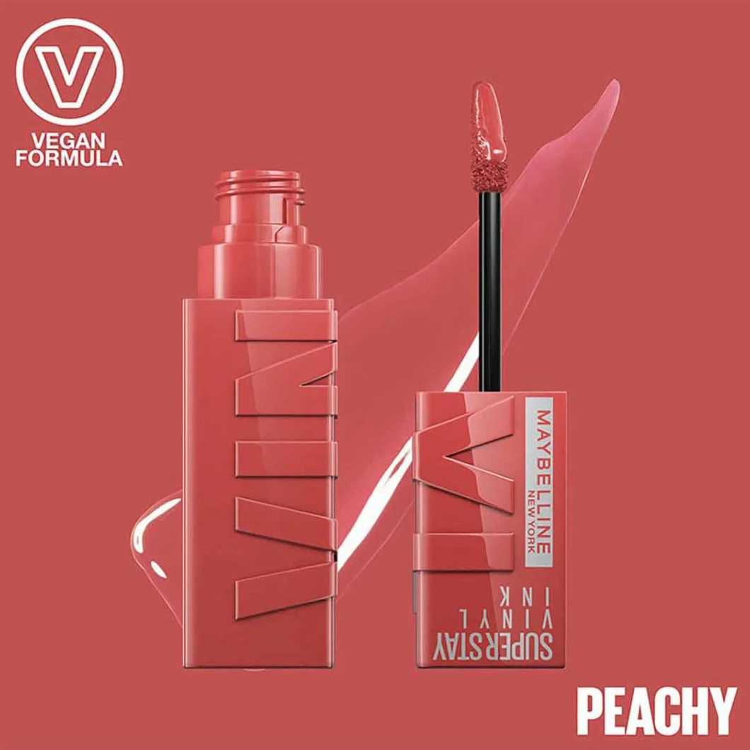 Maybelline New York Vinyl Ink 15 Peachy Szminka do Ust 4,2ml