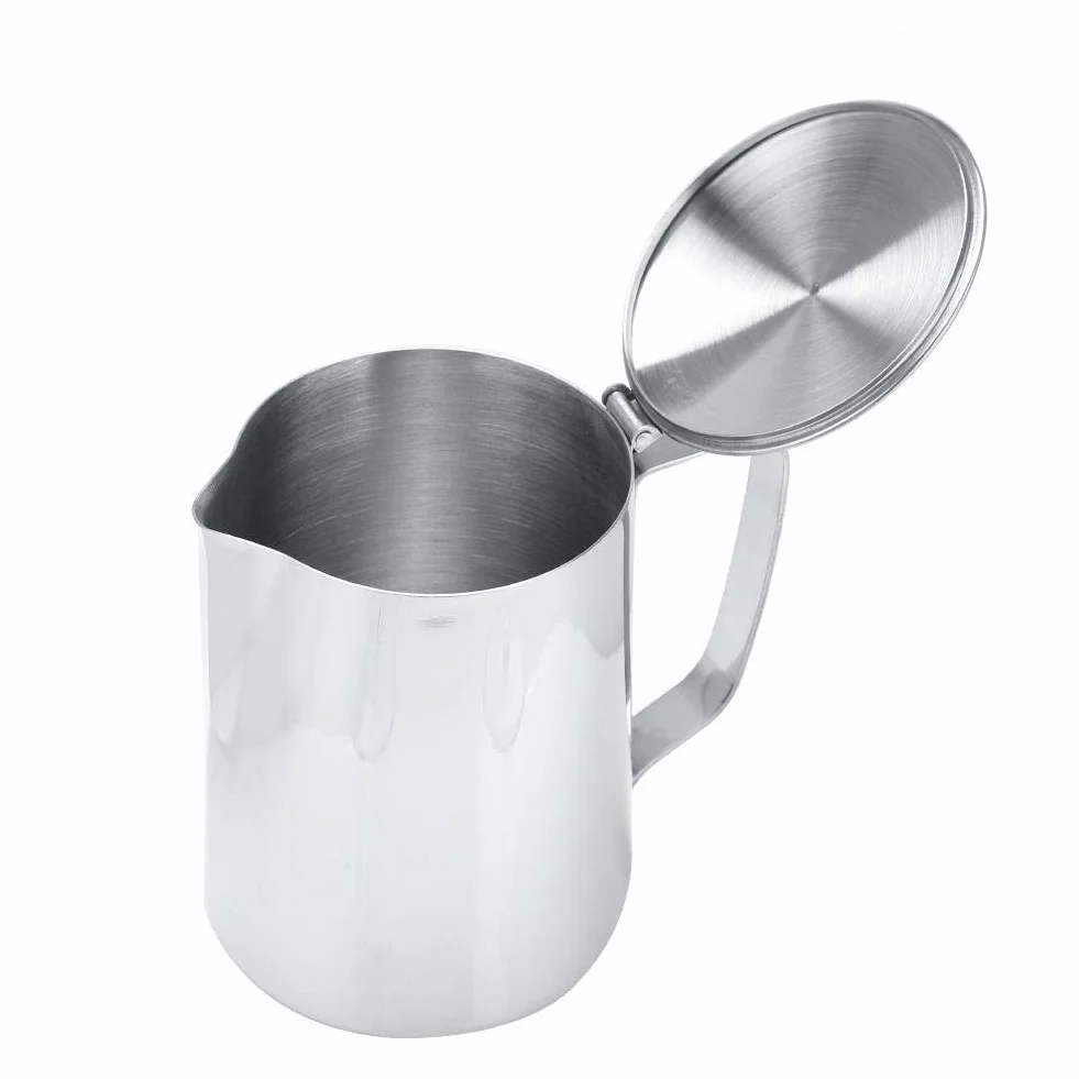 Nikou Kubek do piany ze stali nierdzewnej 1000 ml do kawy latte art