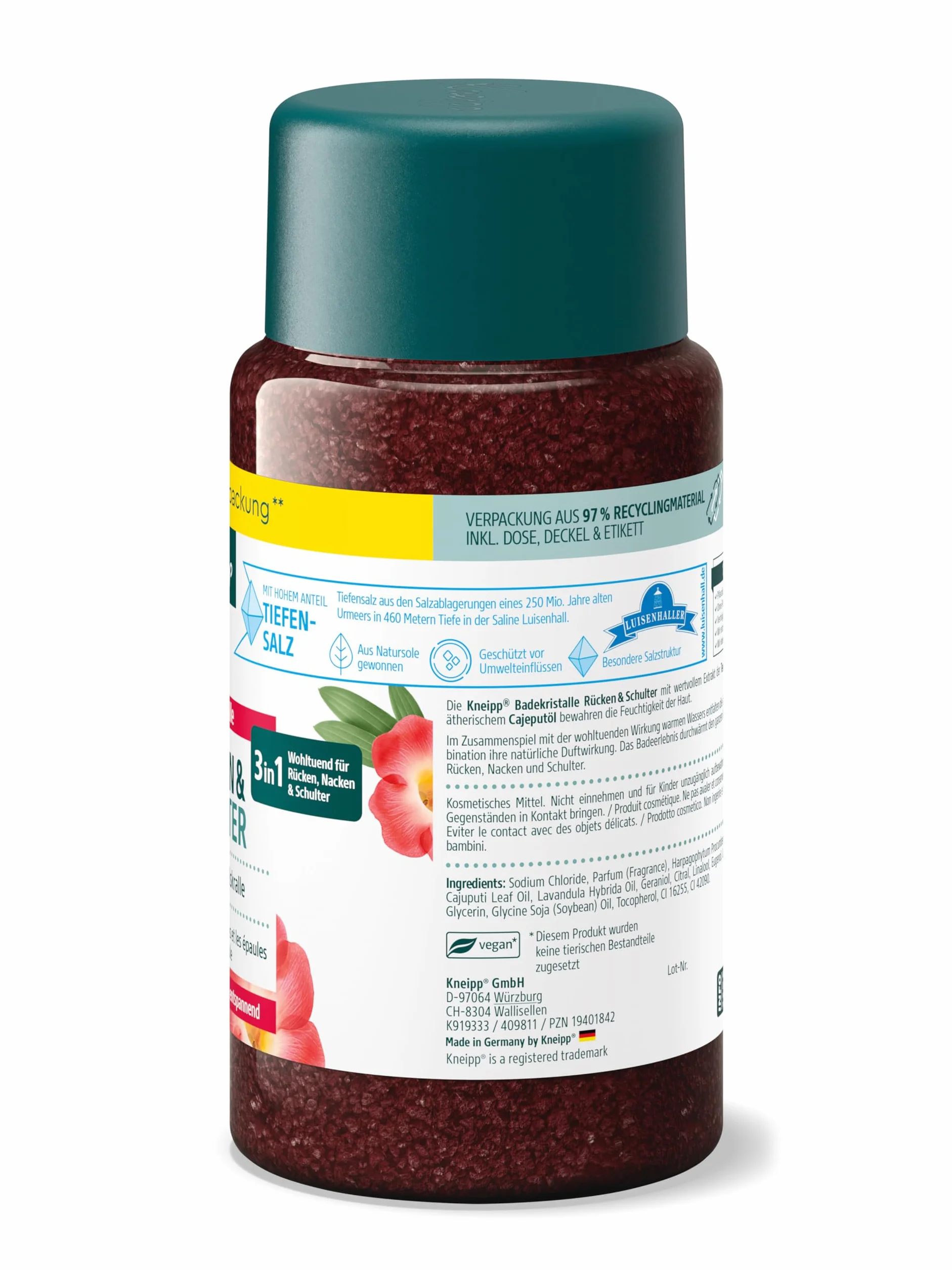 Kneipp Kryształy Kąpielowe, Wielokolorowy, 600 g