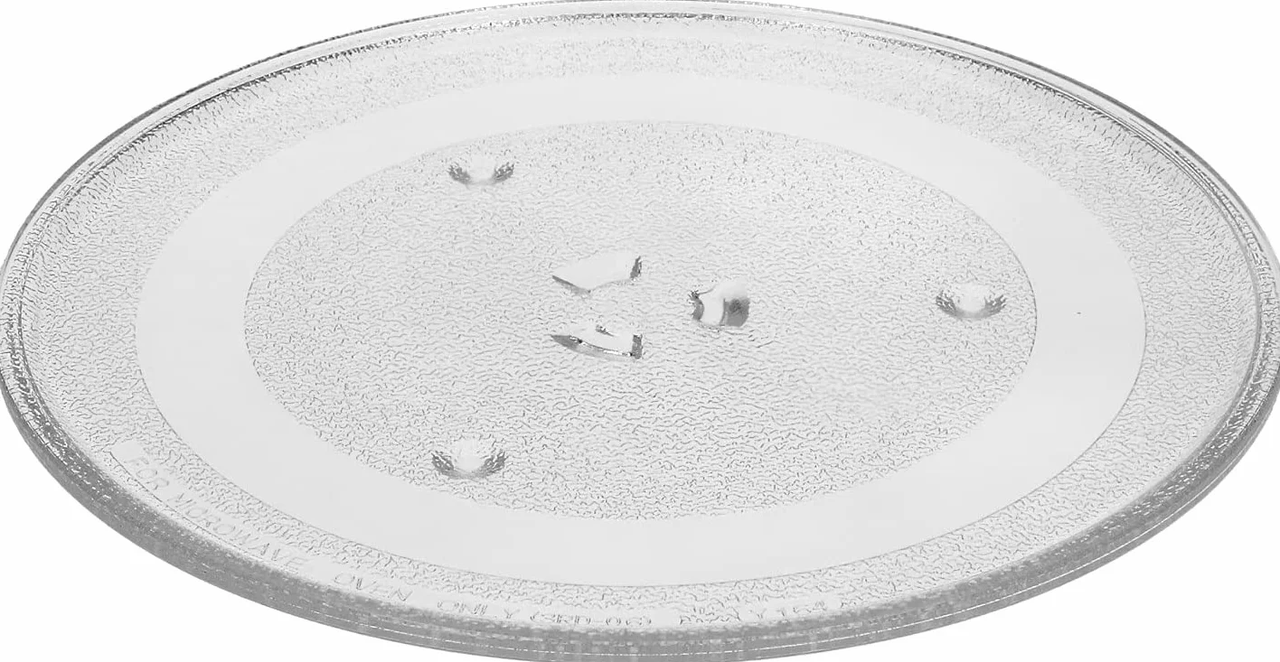 Szklany talerz 28,8 cm do kuchenek mikrofalowych odpowiedni dla różnych marek i modeli najbardziej sprzedawanych