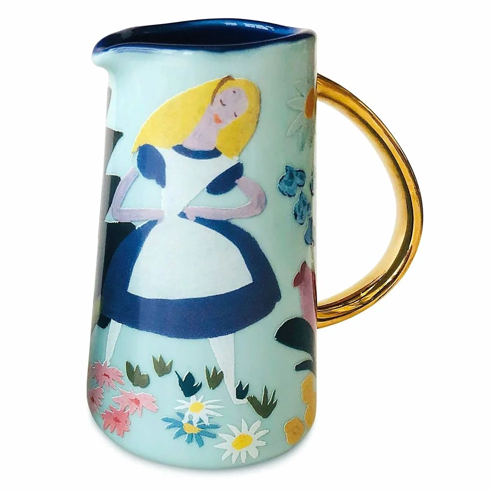 Disney Alice in Wonderland Mary Blair Creamer Sugar Bowl Set